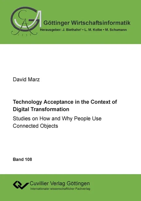 Technology Acceptance in the Context of Digital Transformation - Paperback