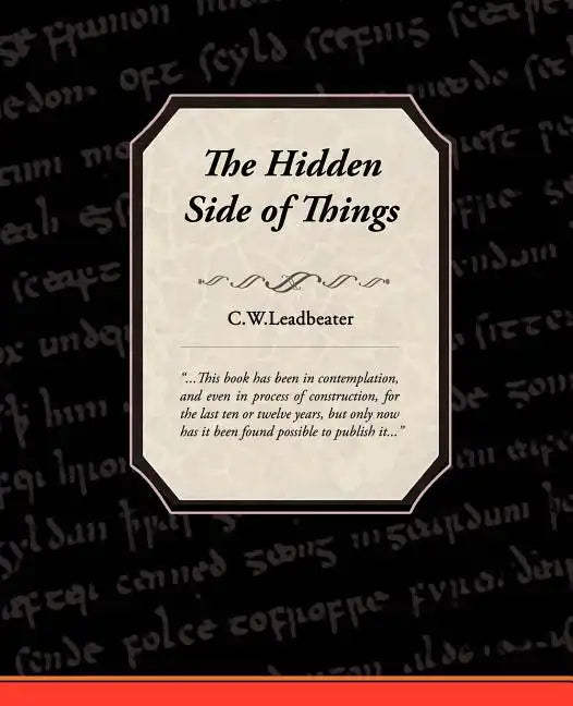 The Hidden Side of Things - Paperback