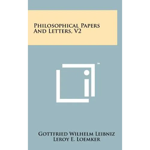 Philosophical Papers And Letters, V2 - Hardcover