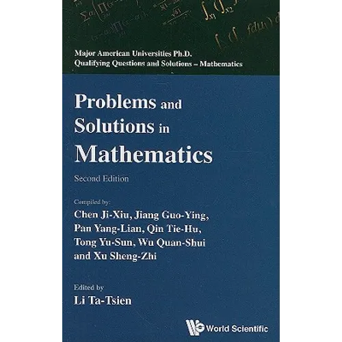 Prob & Soln in Mathematics 2ed - Paperback