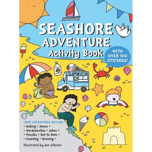 Seashore Adventure Activity Book - Paperback