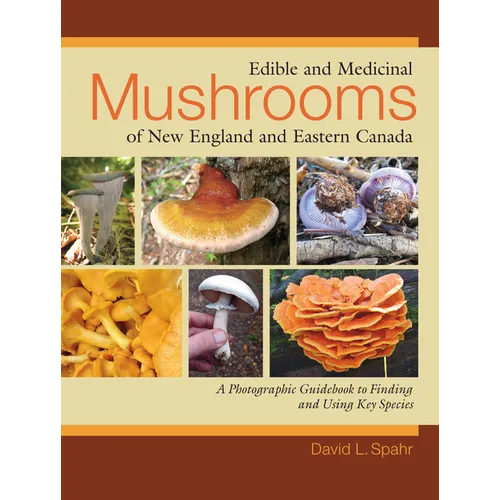 Edible and Medicinal Mushrooms of New England and Eastern Canada: A Photographic Guidebook to Finding and Using Key Species - Paperback