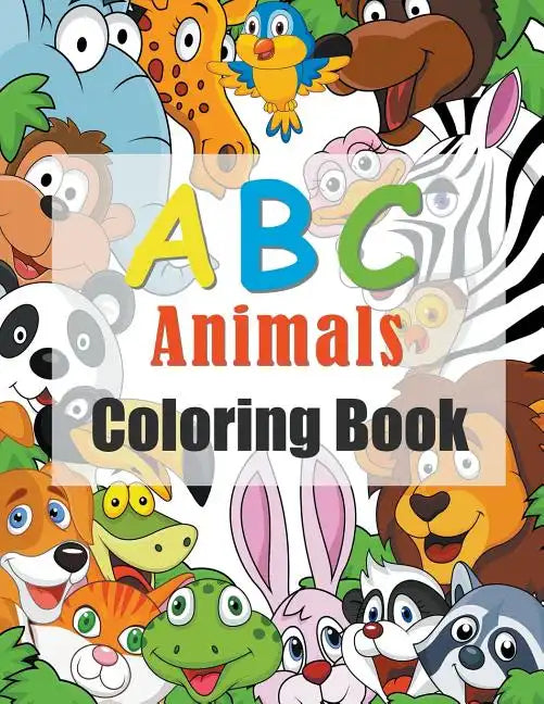 ABC Animals: Kids Coloring Book - Paperback