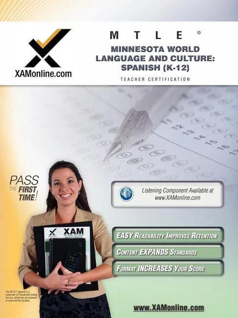 Mtle Minnesota World Language and Culture: Spanish (K-12) Teacher Certification Test Prep Study Guide - Paperback