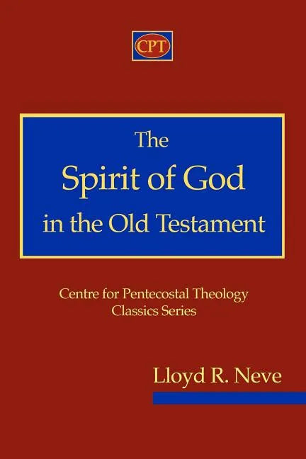 The Spirit of God in the Old Testament - Paperback