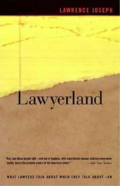 Lawyerland: An Unguarded, Street-Level Look at Law & Lawyers Today - Paperback
