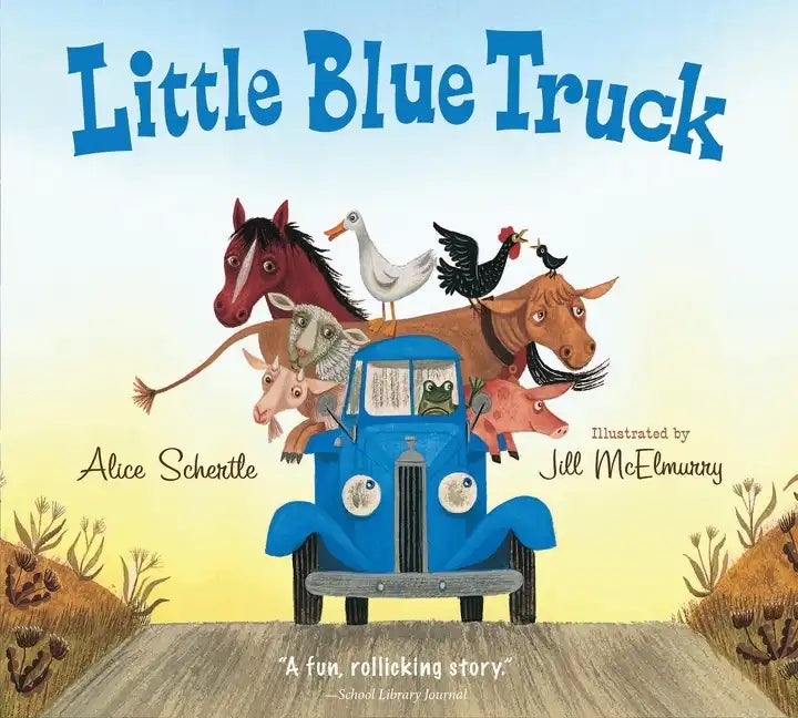 Little Blue Truck Padded Board Book - Board Book