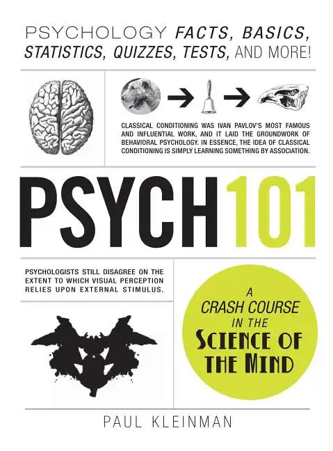 Psych 101: Psychology Facts, Basics, Statistics, Tests, and More! - Hardcover