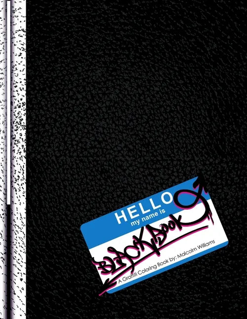 Black Book: A Graffiti Coloring Book - Paperback