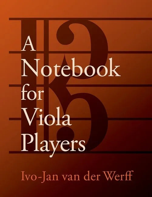 A Notebook for Viola Players - Paperback