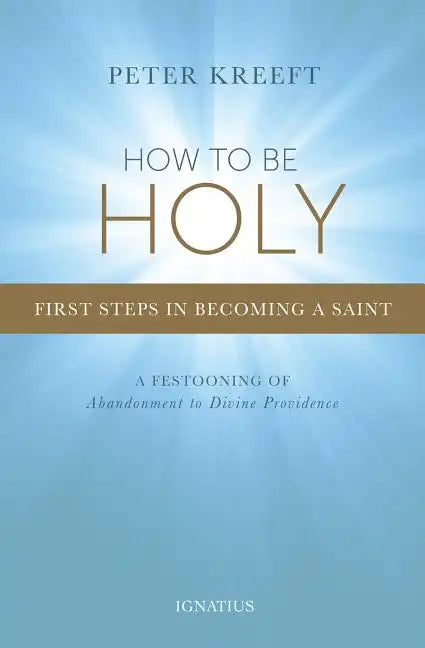 How to Be Holy: First Steps in Becoming a Saint - Paperback