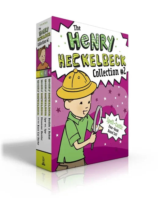 The Henry Heckelbeck Collection #2 (Boxed Set): Henry Heckelbeck and the Race Car Derby; Henry Heckelbeck Dinosaur Hunter; Henry Heckelbeck Spy vs. Sp - Paperback