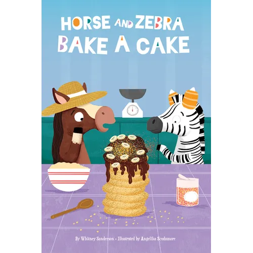 Horse and Zebra Bake a Cake - Paperback