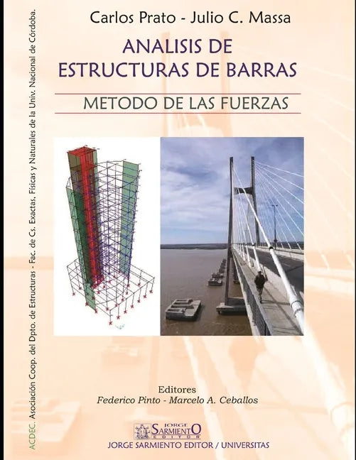 Análisis de estructuras de barras: Método de las fuerzas - Paperback