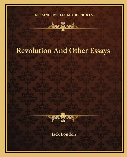 Revolution and Other Essays - Paperback