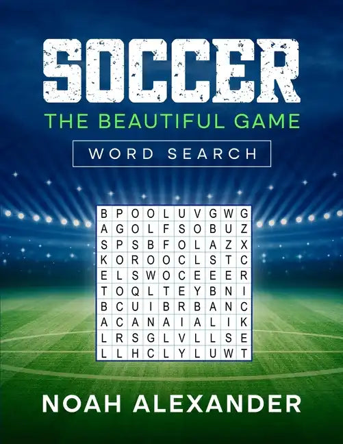 Soccer The Beautiful Game Word Search - Paperback