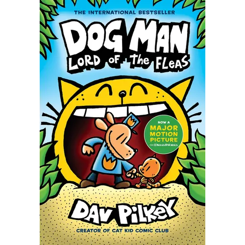 Dog Man: Lord of the Fleas: A Graphic Novel (Dog Man #5): From the Creator of Captain Underpants: Volume 5 - Hardcover