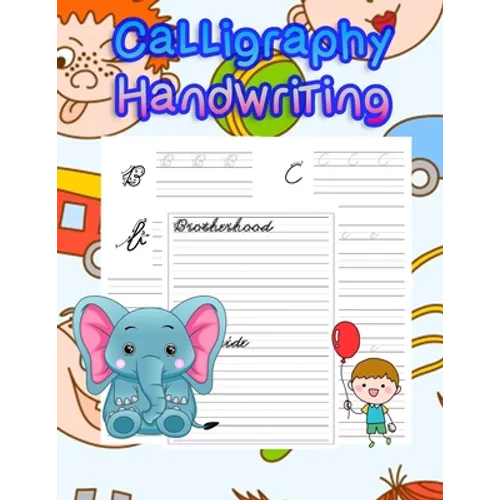 Calligraphy Handwriting: handwriting tracing workbook-handwriting practice paper for kids-handwriting practice sheets - Paperback