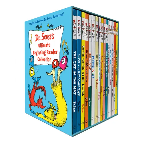 Dr. Seuss's Ultimate Beginning Reader Boxed Set Collection: Includes 16 Beginner Books and Bright & Early Books - Boxed Set