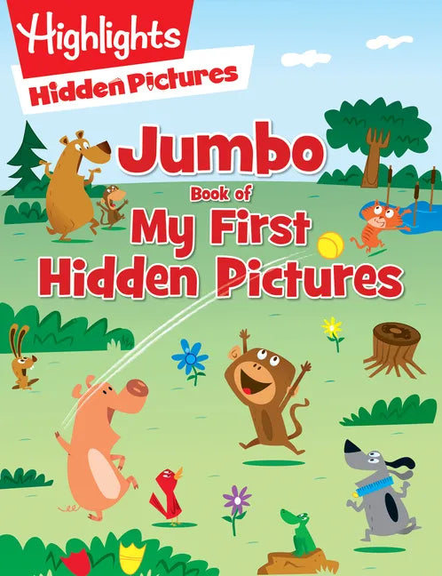 Jumbo Book of My First Hidden Pictures: 115+ Hidden Pictures Puzzles in Highlights Activity Book, Seek and Find Puzzles for Kids 3+ - Paperback