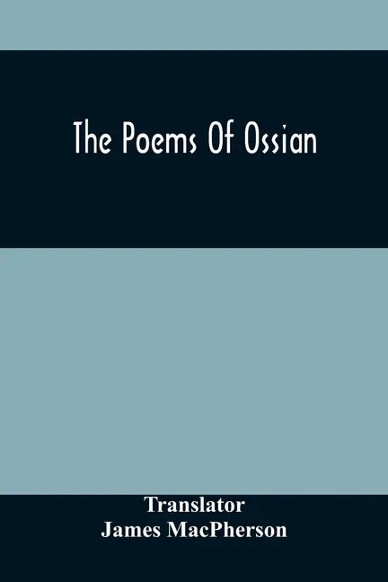 The Poems Of Ossian - Paperback