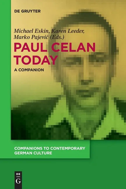 Paul Celan Today: A Companion - Paperback