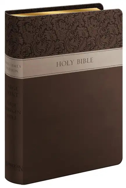 Large Print Wide Margin Bible-KJV - Imitation Leather