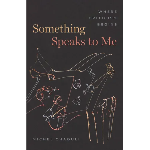 Something Speaks to Me: Where Criticism Begins - Paperback