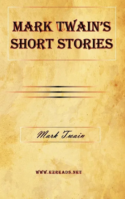 Mark Twain's Short Stories - Hardcover