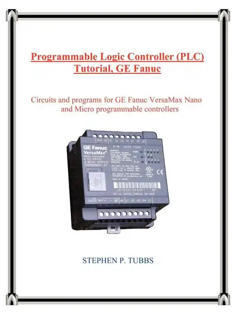 Programmable Logic Controller (PLC) Tutorial, GE Fanuc - Paperback