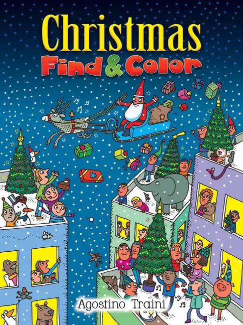 Christmas Find and Color - Paperback