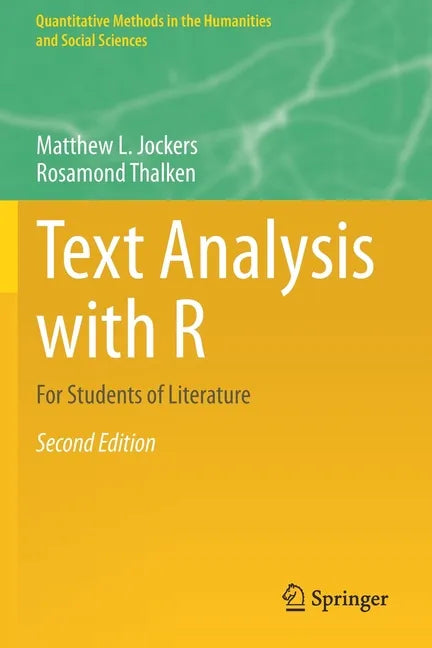 Text Analysis with R: For Students of Literature - Paperback