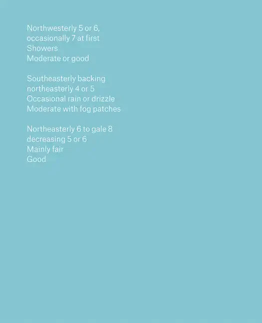 The Shipping Forecast - Hardcover