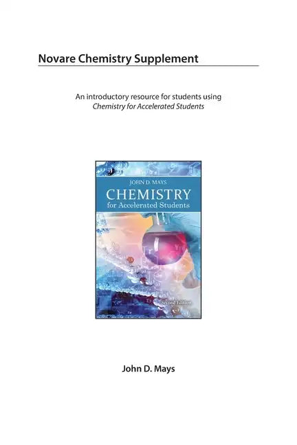 Novare Chemistry Supplement - Paperback