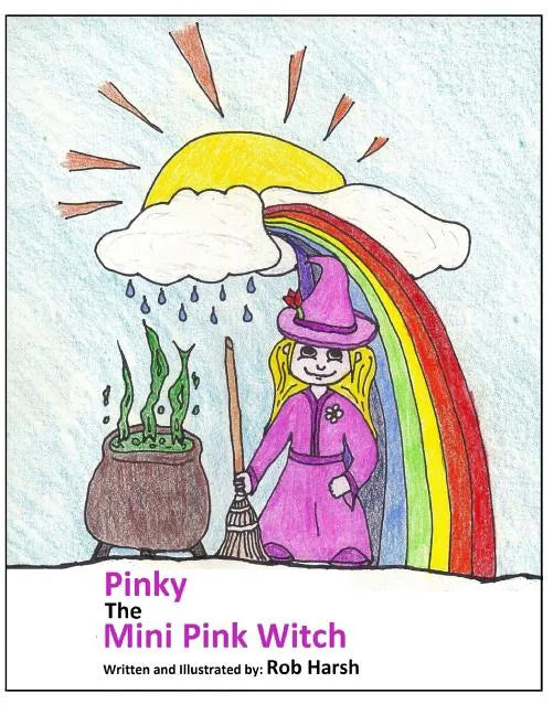 Pinky The Mini Pink Witch - Paperback