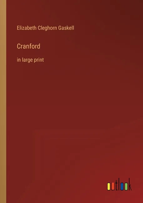 Cranford: in large print - Paperback