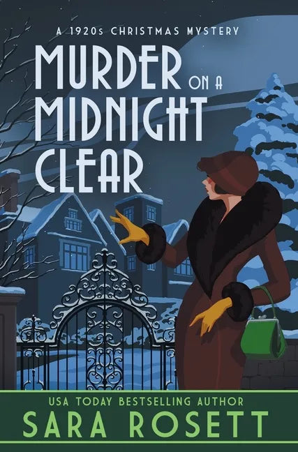 Murder on a Midnight Clear: A 1920s Christmas Mystery - Hardcover