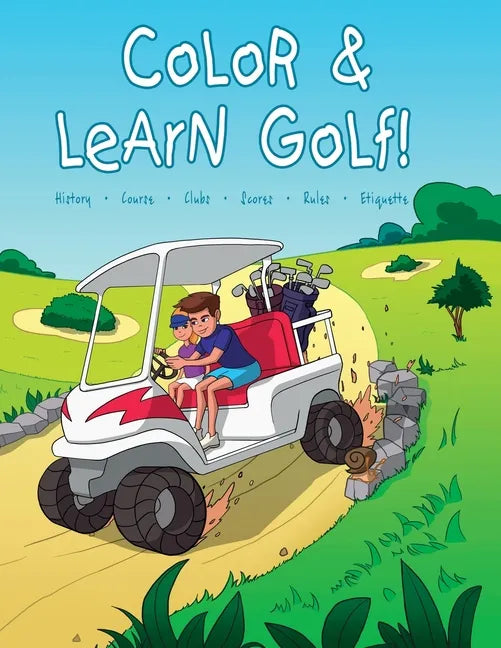 Color and Learn Golf! - Paperback