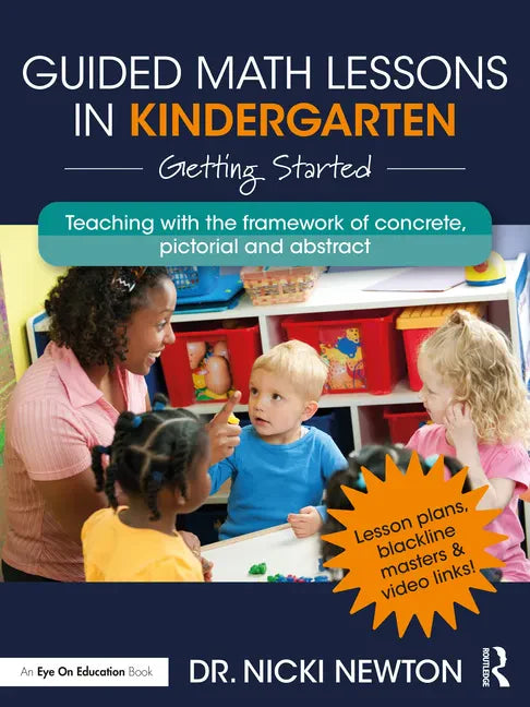 Guided Math Lessons in Kindergarten: Getting Started - Paperback