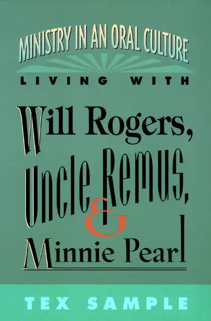 Ministry in an oral culture - Paperback