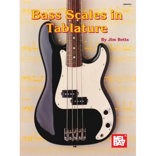 Mel Bay's Bass Scales in Tablature - Paperback