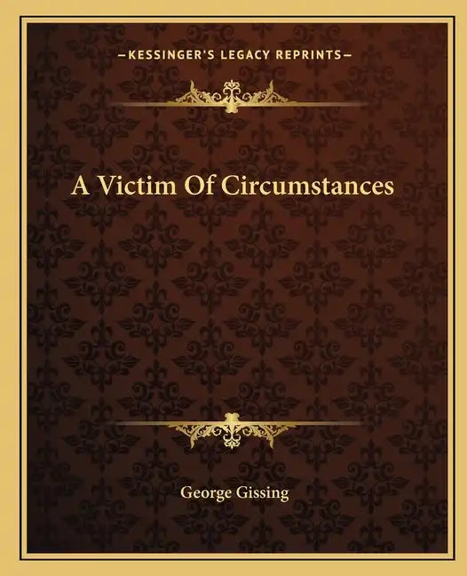 A Victim of Circumstances - Paperback