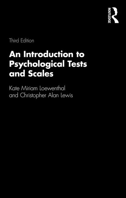 An Introduction to Psychological Tests and Scales - Paperback
