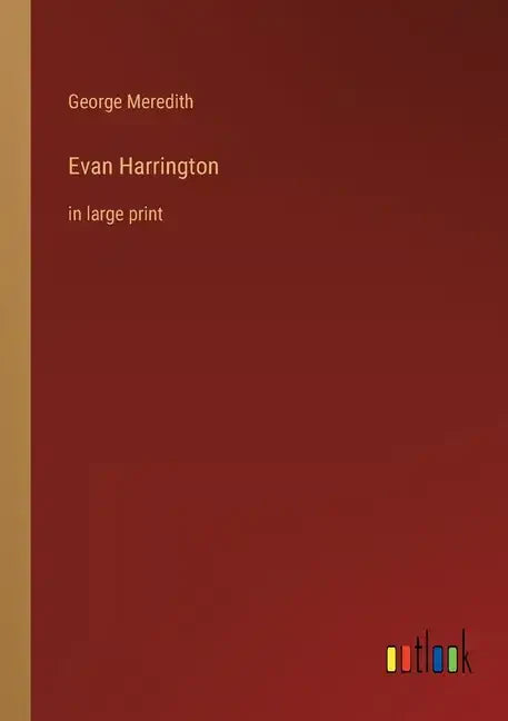 Evan Harrington: in large print - Paperback