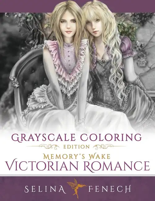 Memory's Wake Victorian Romance - Grayscale Coloring Edition - Paperback