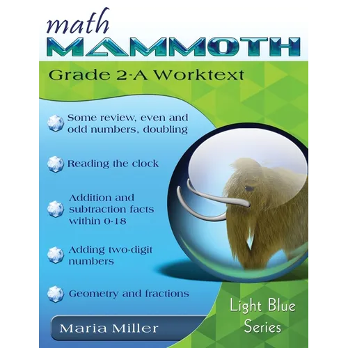 Math Mammoth Grade 2-A Worktext - Paperback