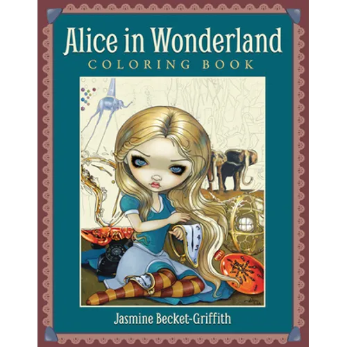Alice in Wonderland Coloring Book - Paperback