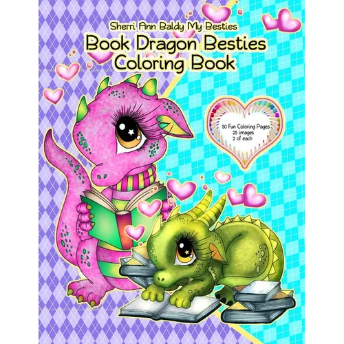 Sherri Ann Baldy My Besties Book Dragon Besties Coloring Book - Paperback