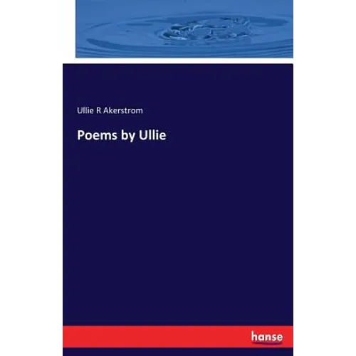 Poems by Ullie - Paperback