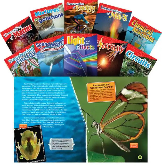 Let's Explore Physical Science Grades 4-5, 10-Book Set - Paperback